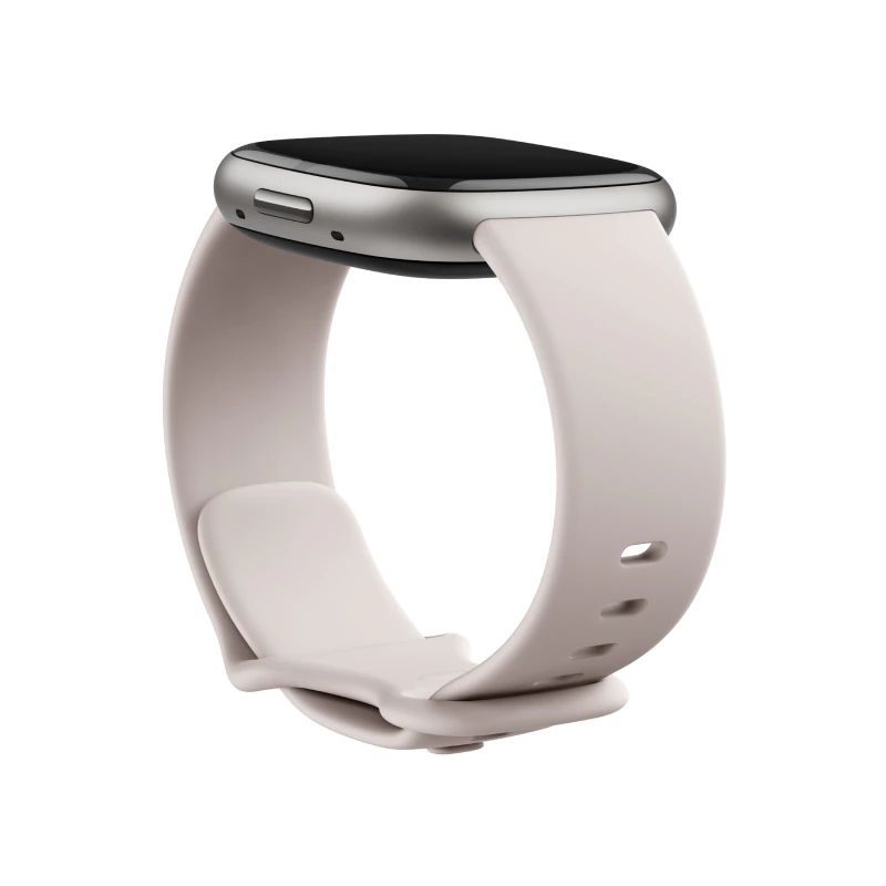 Fitbit Sense 2 Lunar White/Platinum Aluminum