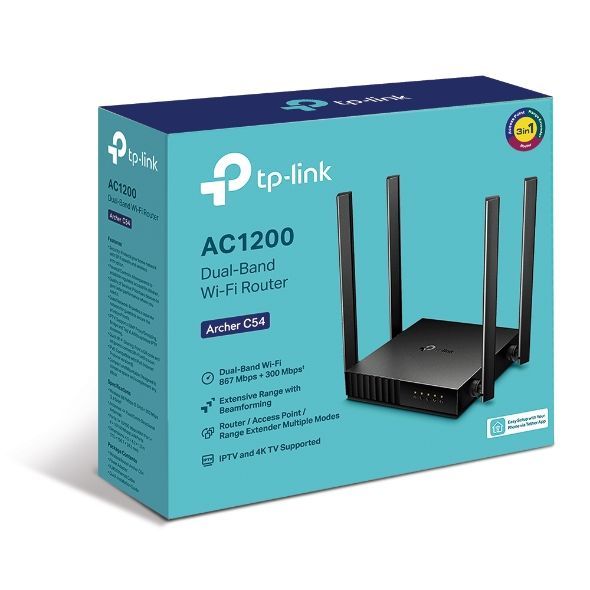 TP-Link Archer C54 AC1200 Dual-Band Wi-Fi Router