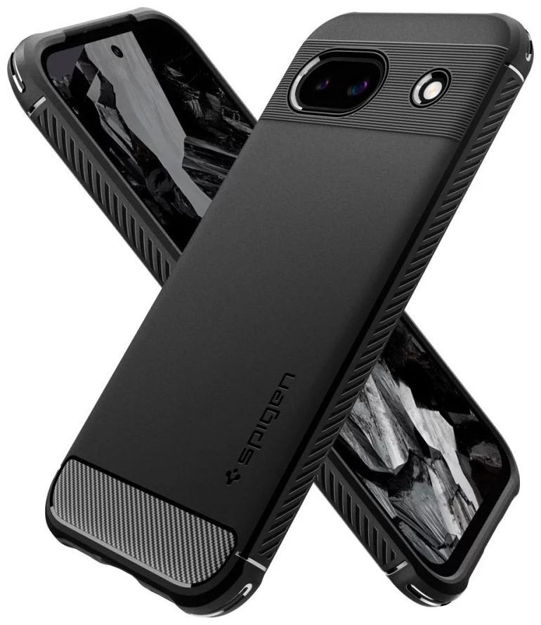 Spigen Rugged Armor for Google Pixel 8a Matte Black