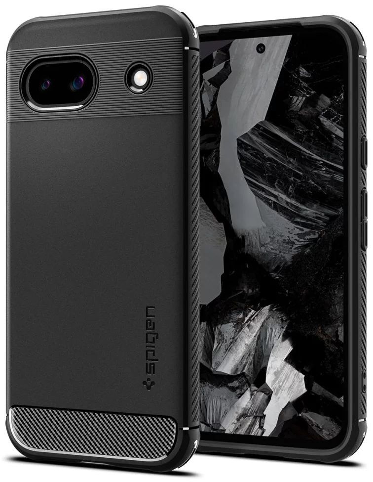 Spigen Rugged Armor for Google Pixel 8a Matte Black