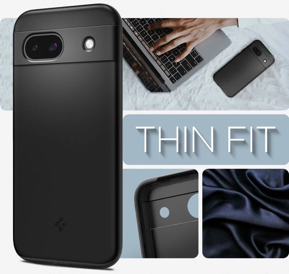 Spigen Thin Fit for Google Pixel 8a Black