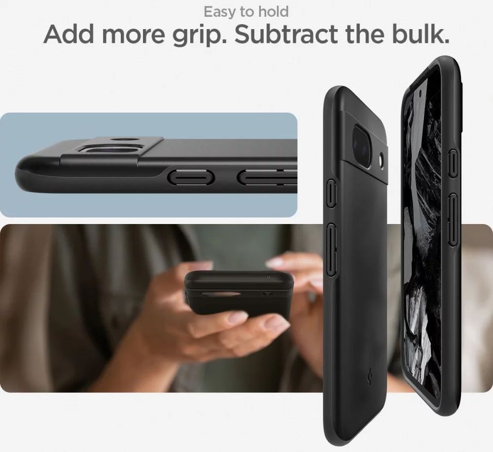 Spigen Thin Fit for Google Pixel 8a Black