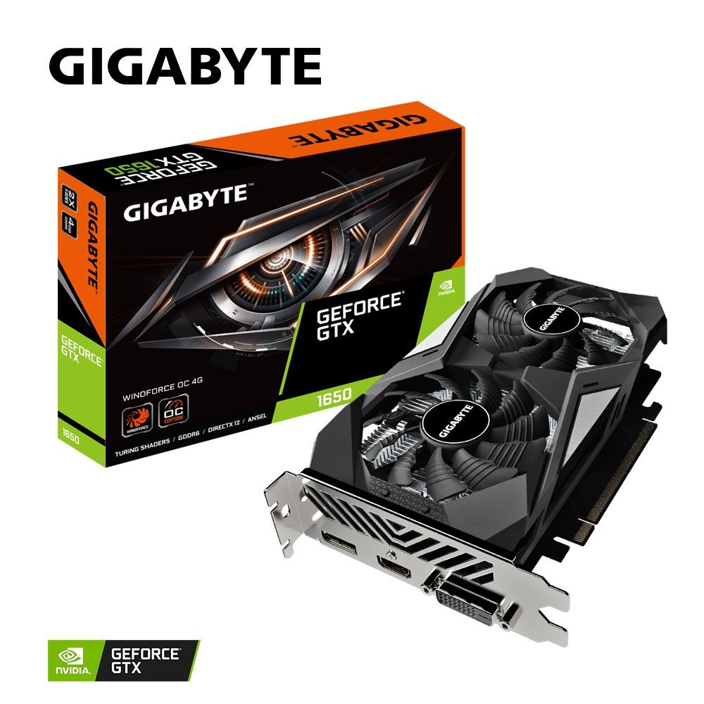 Gigabyte GTX1650 D6 OC 4G