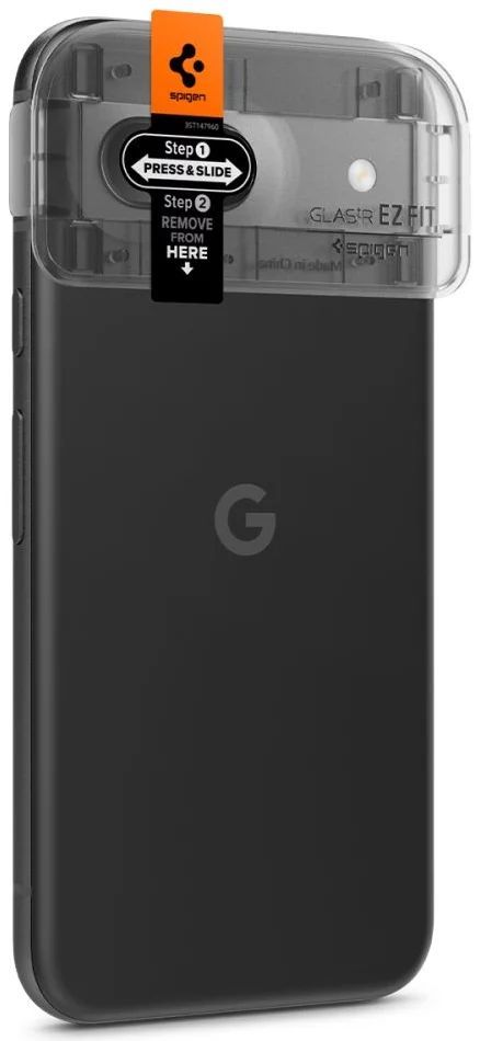 Spigen Glass tR EZ Fit Optik 2 Pack Google Pixel 8a Crystal Clear