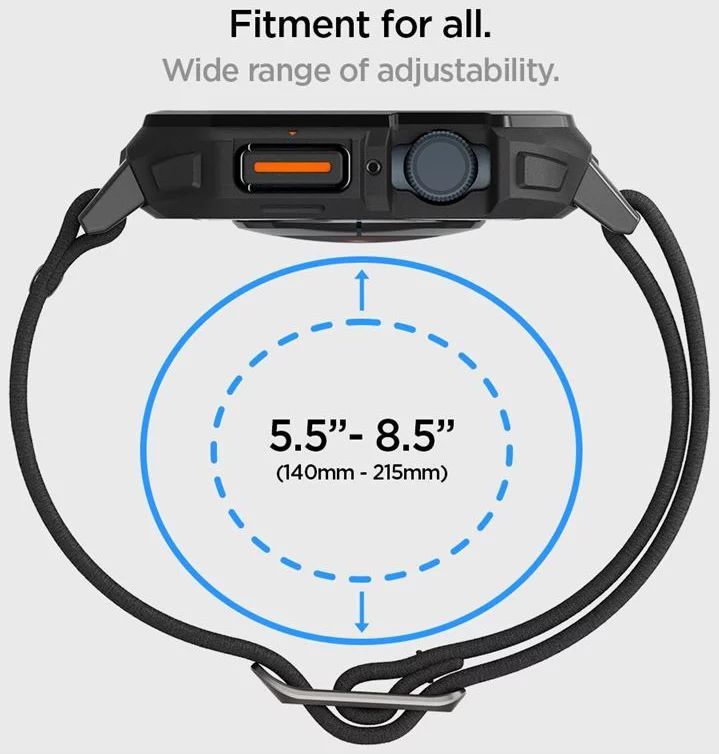 Spigen Lite Fit Pro Apple Watch 45mm/44mm Matte Black