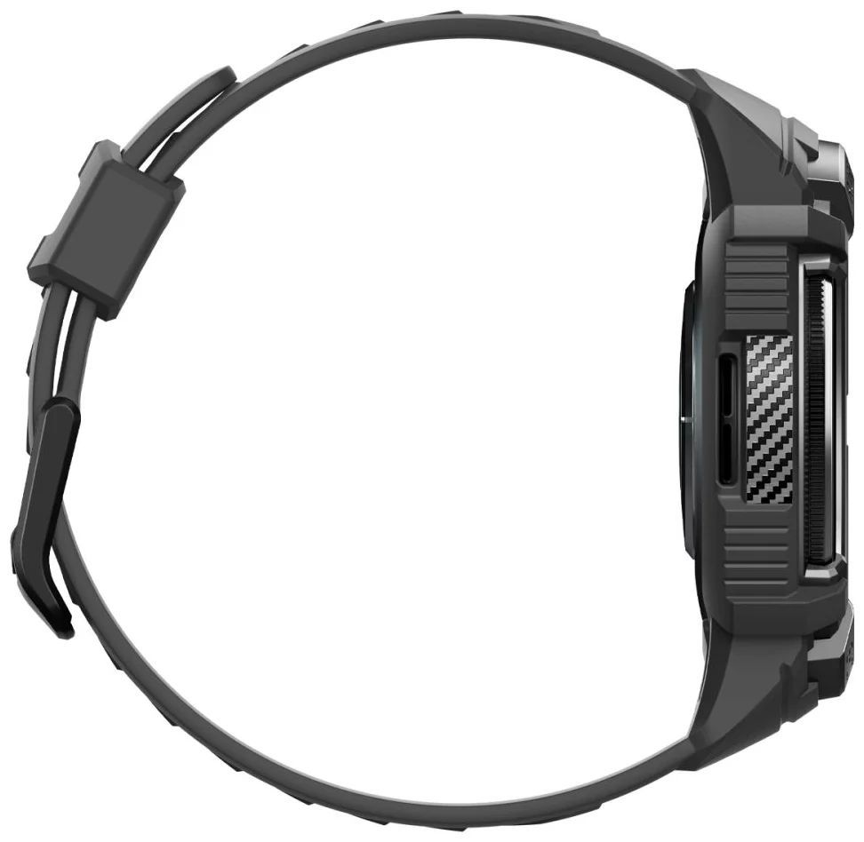 Spigen Rugged Armor Pro for Samsung Galaxy Watch6 Classic 47mm Black