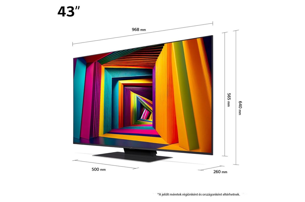 LG 43" 43UT91003LA LED Smart