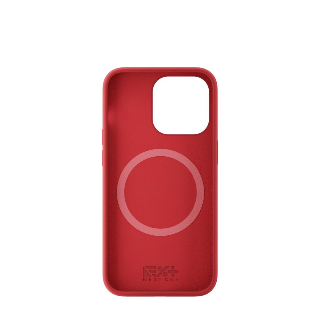 Next One MagSafe Silicone Case iPhone 13 Pro Red