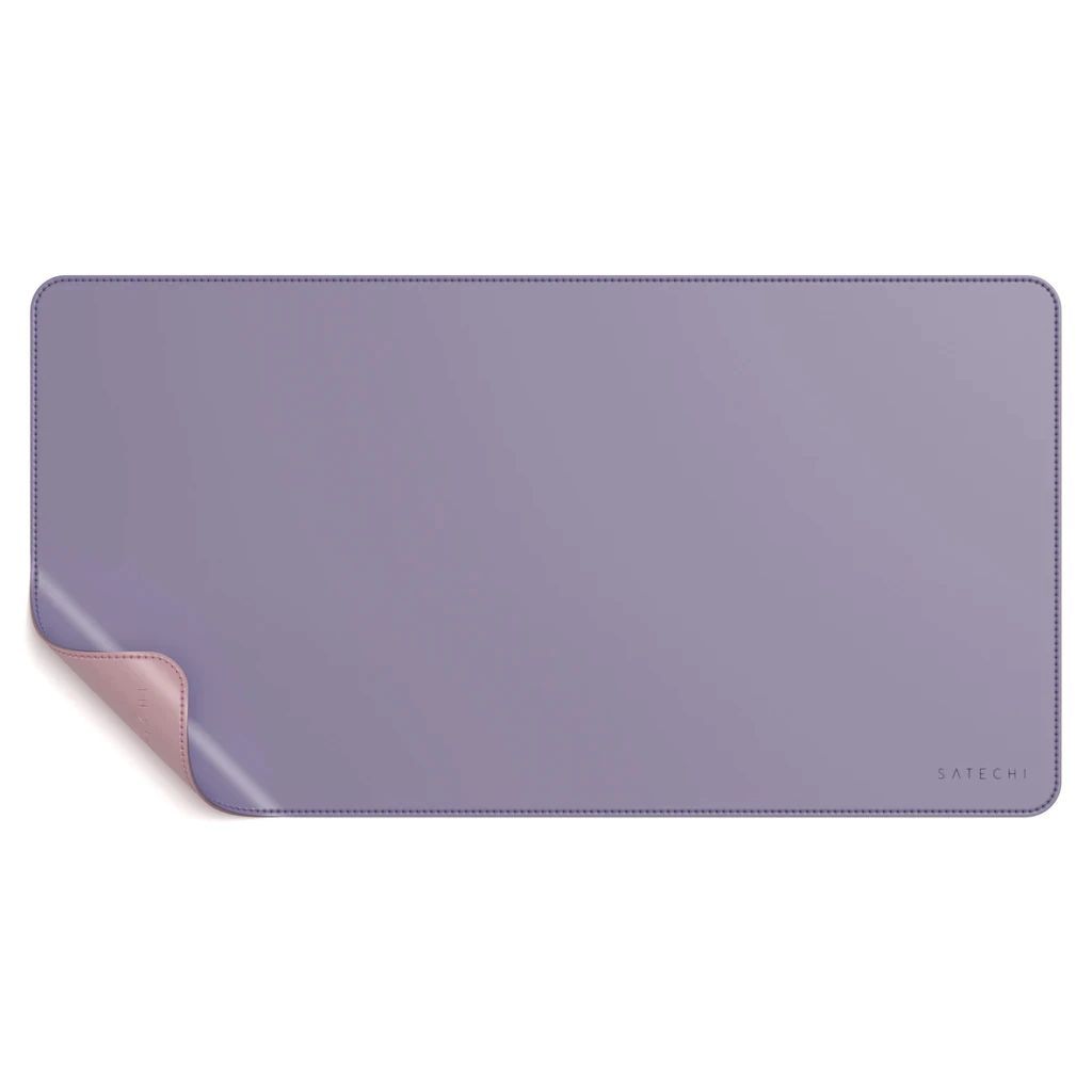 Satechi Dual Sided Eco Leather Deskmate Egérpad Pink/Purple