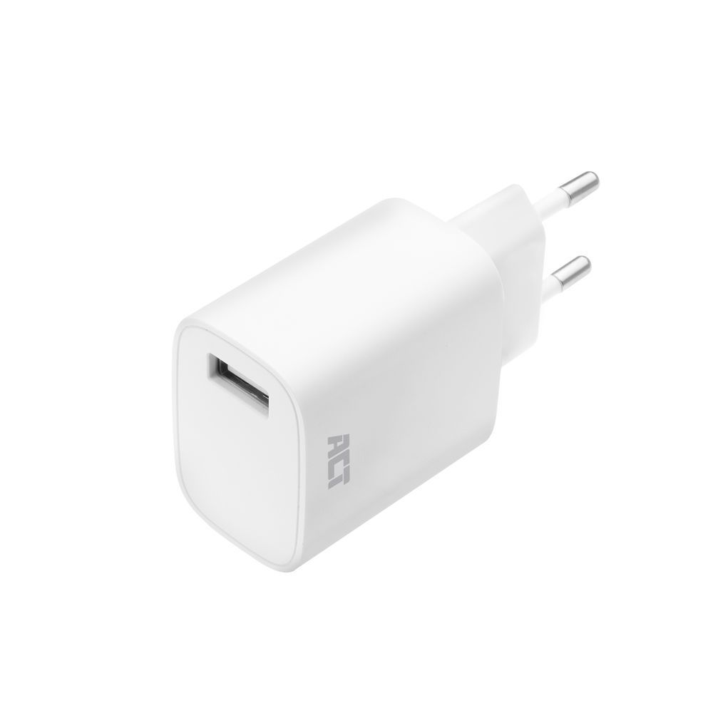 ACT AC2110 USB charger 1-port 2.4A 12W White