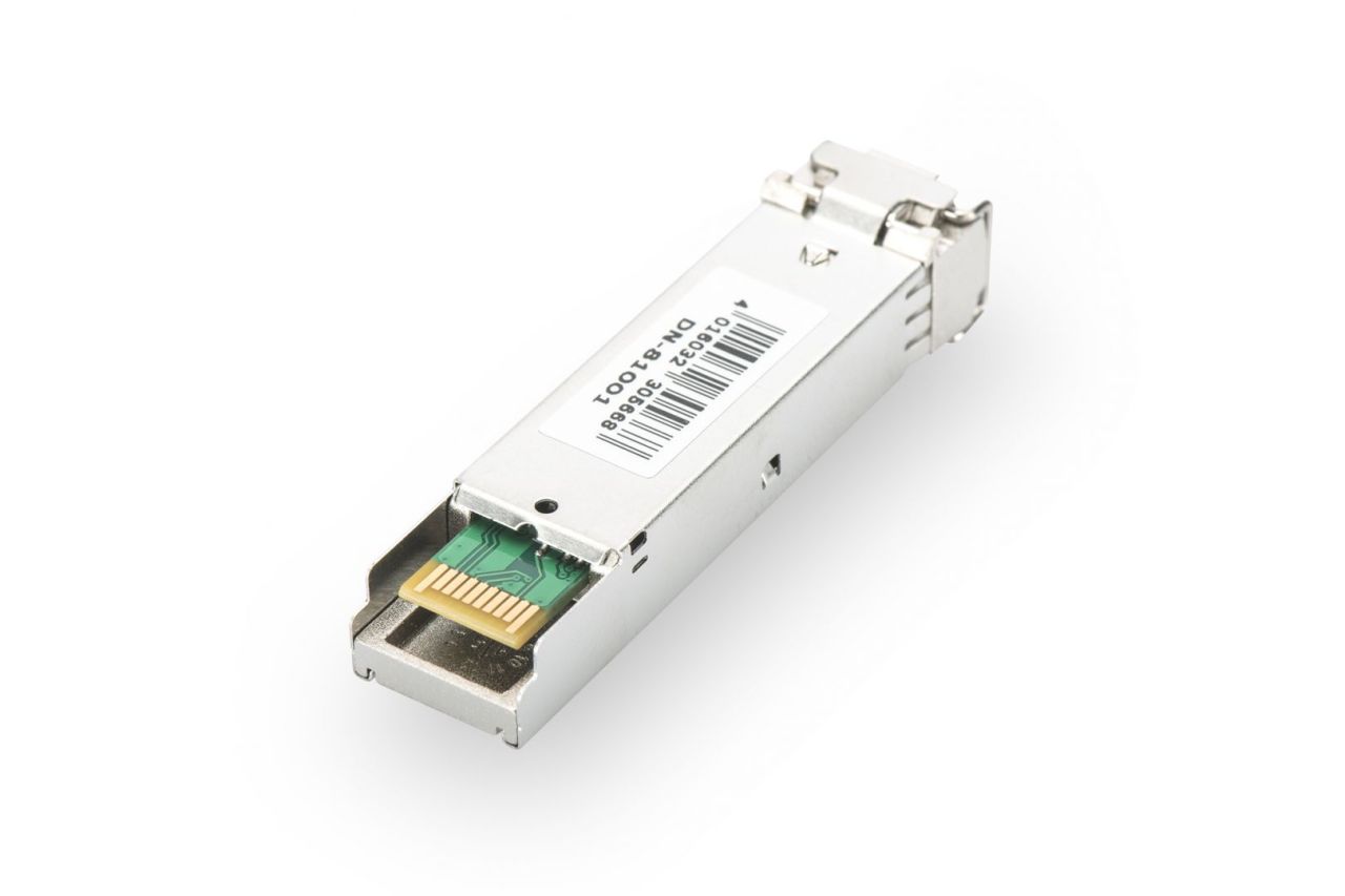 Digitus DN-81001 halózati adó-vevő modul Száloptikai 1000 Mbit/s mini-GBIC 1310 nm