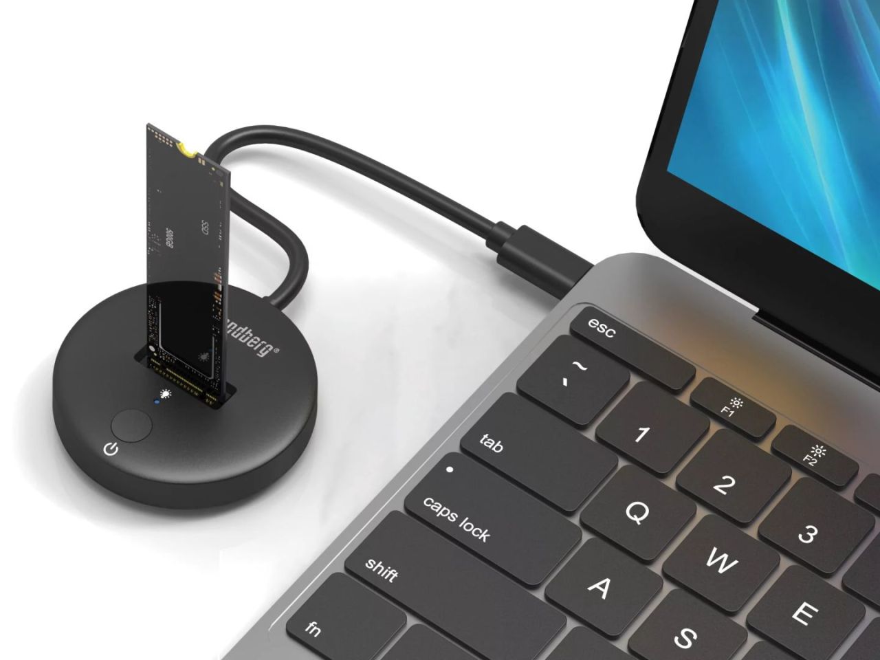 Sandberg USB 3.2 Dock for M.2+NVMe SSD