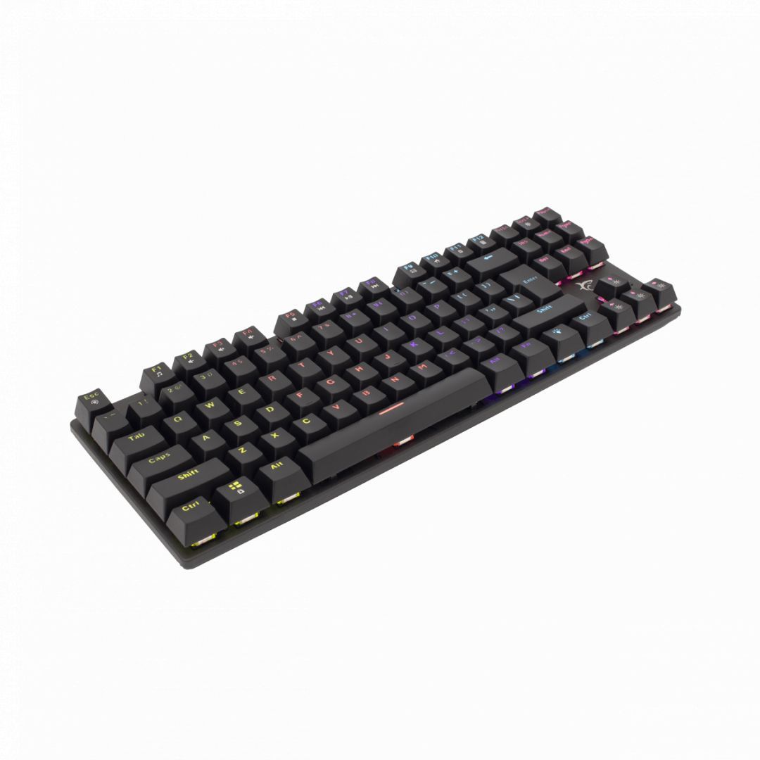 White Shark GK-2106B Commandos Red Switch Mechanical Gaming keyboard Black HU