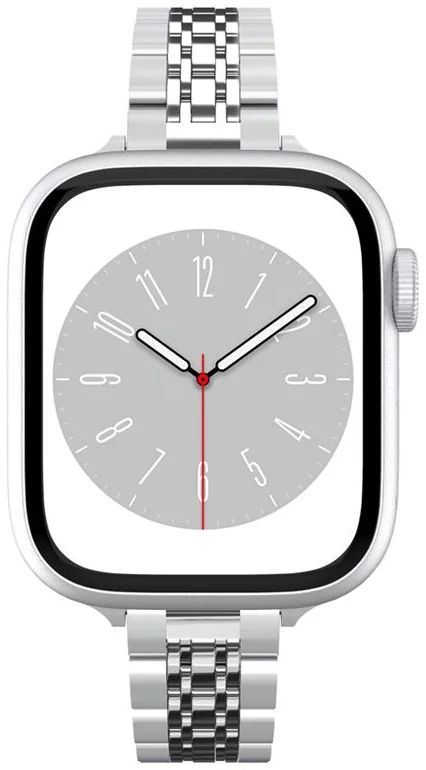 Spigen Shine Fit Apple Watch 41mm/40mm/38mm Silver