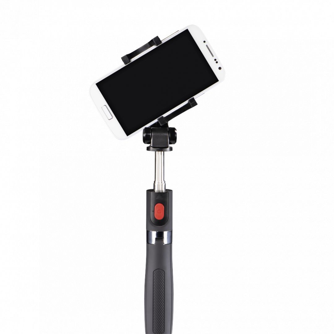 Hama Funstand 57 Selfie Stick with Bluetooth Remote Shutter Black