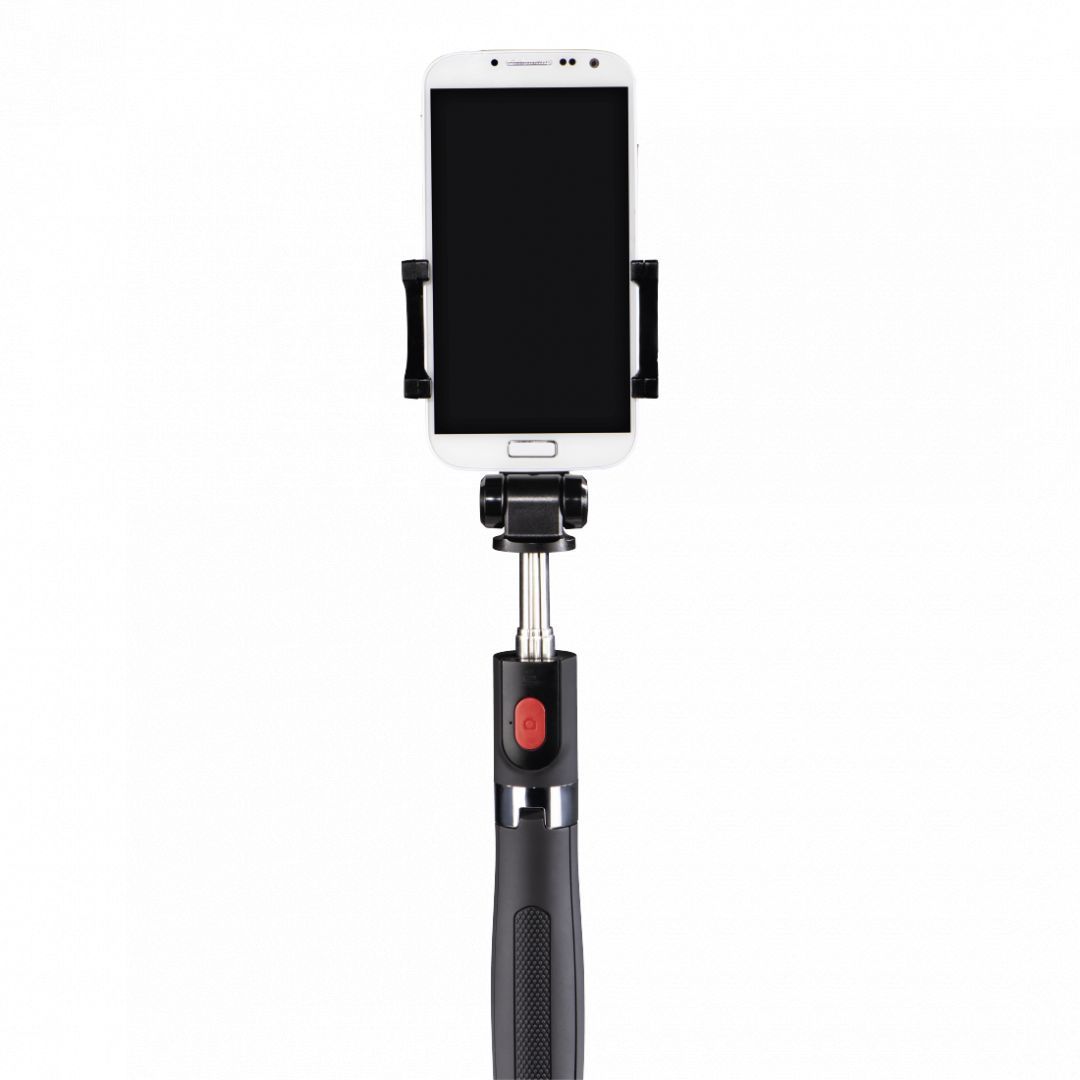 Hama Funstand 57 Selfie Stick with Bluetooth Remote Shutter Black