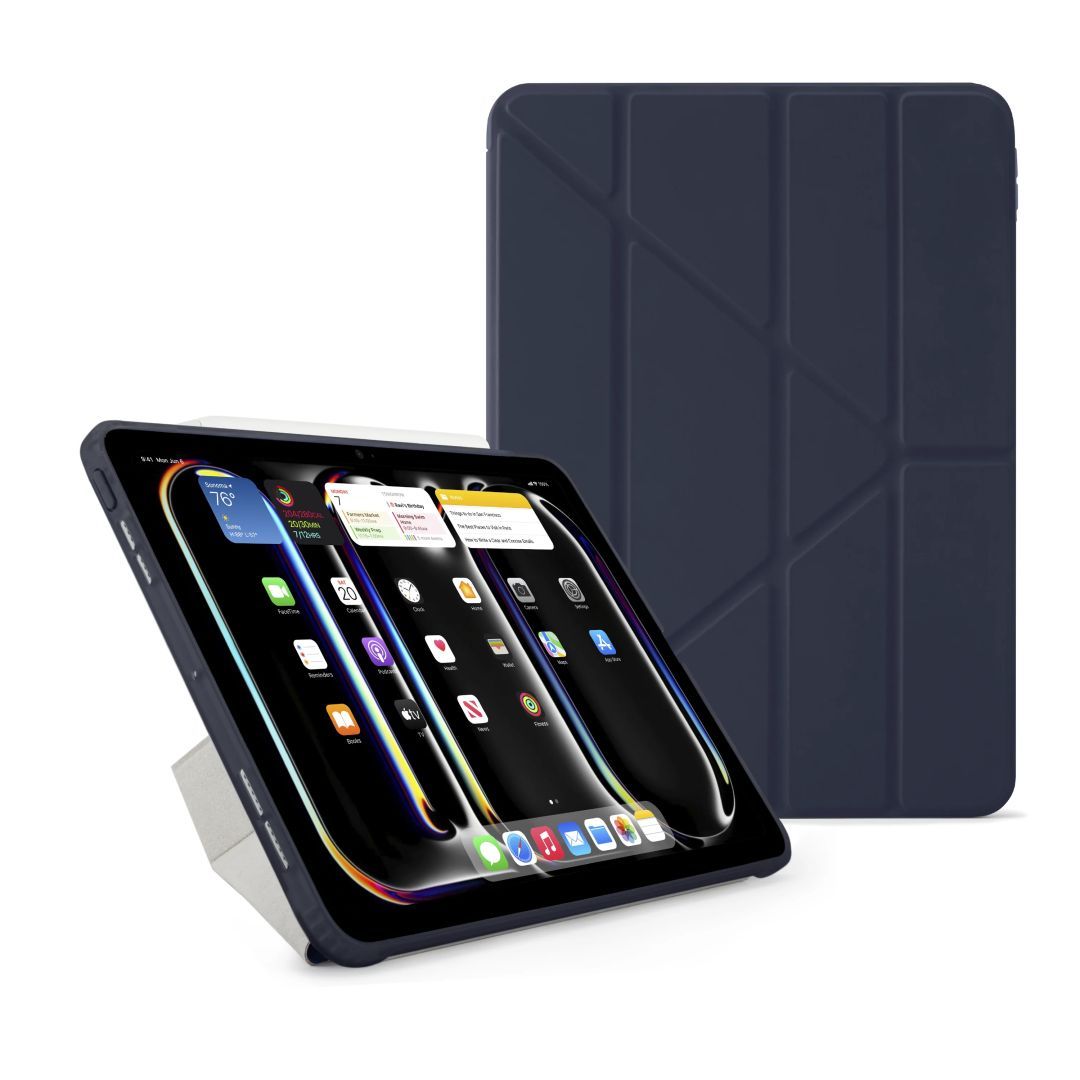 Pipetto Origami No1 Original Case iPad Pro 11 (2024) Dark Blue