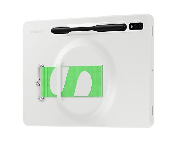 Samsung Tab S8 Strap Cover White