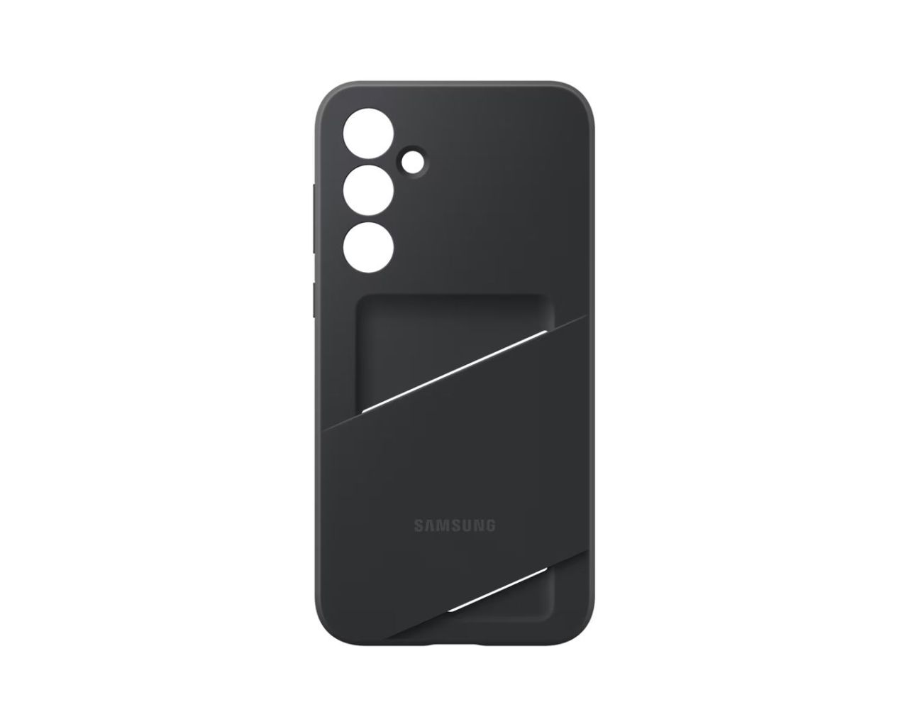 Samsung A35 Card Slot Case Black