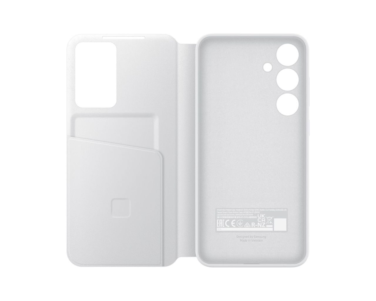 Samsung Galaxy S24+ Smart View Wallet Case White