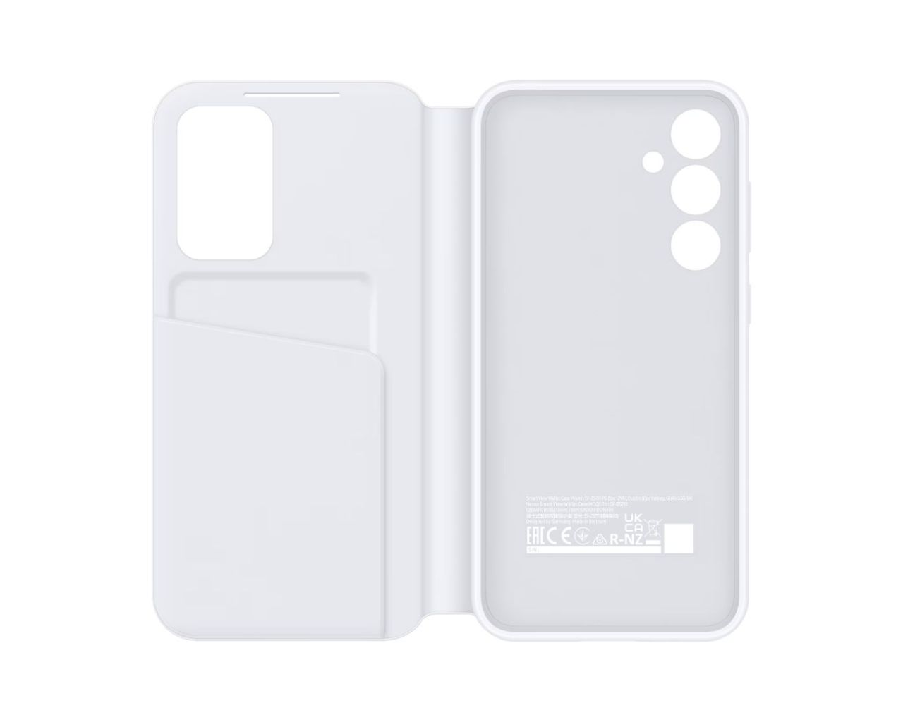 Samsung Galaxy S23 FE Smart View Wallet Case White