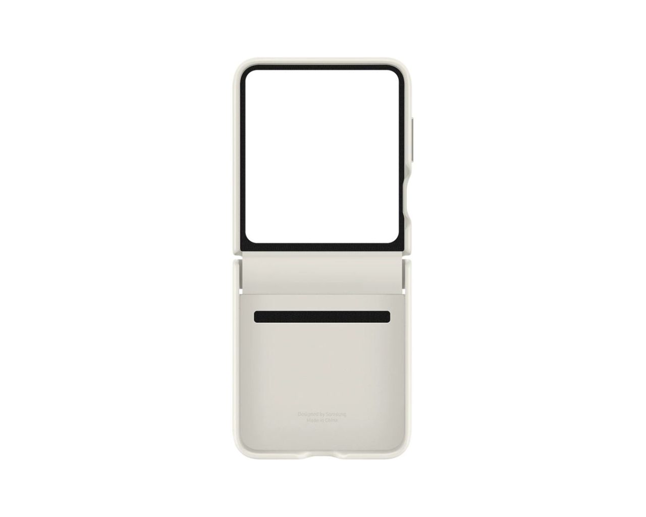 Samsung Galaxy Flip5 Flap ECO-Leather Case Cream