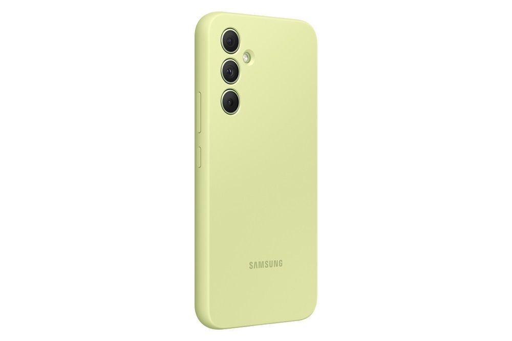 Samsung A54 Silicone Case Lime