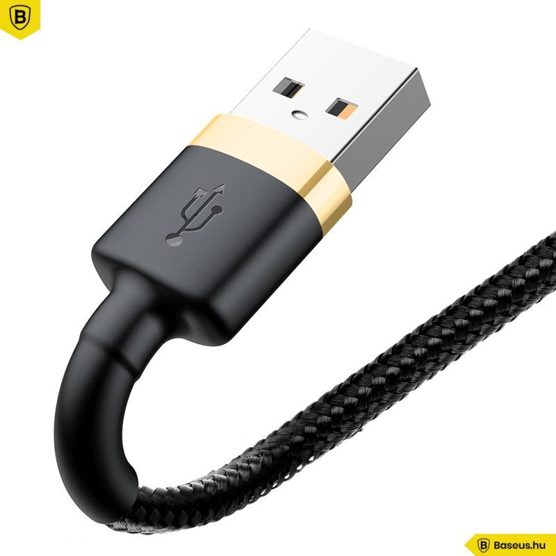 Baseus Cafule Lightning Cable 1m Black