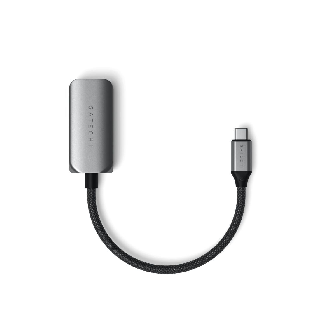 Satechi USB-C 2,5 Gigabit Ethernet Adapter Space Grey