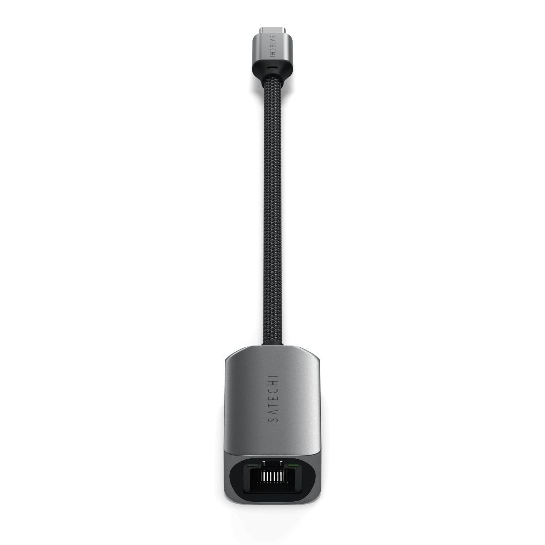 Satechi USB-C 2,5 Gigabit Ethernet Adapter Space Grey