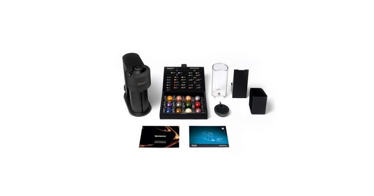 DeLonghi Nespresso Vertuo Next ENV120.BM Kapszulás Kávéfőző Black