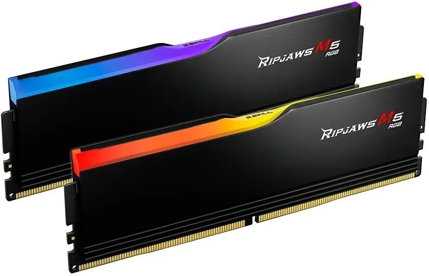 G.SKILL 64GB DDR5 6000MHz Kit(2x32GB) Ripjaws M5 RGB Black