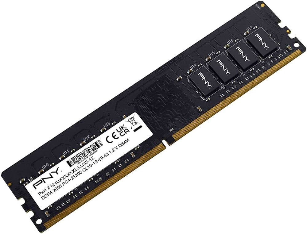 PNY 16GB DDR4 2666 MHz Black