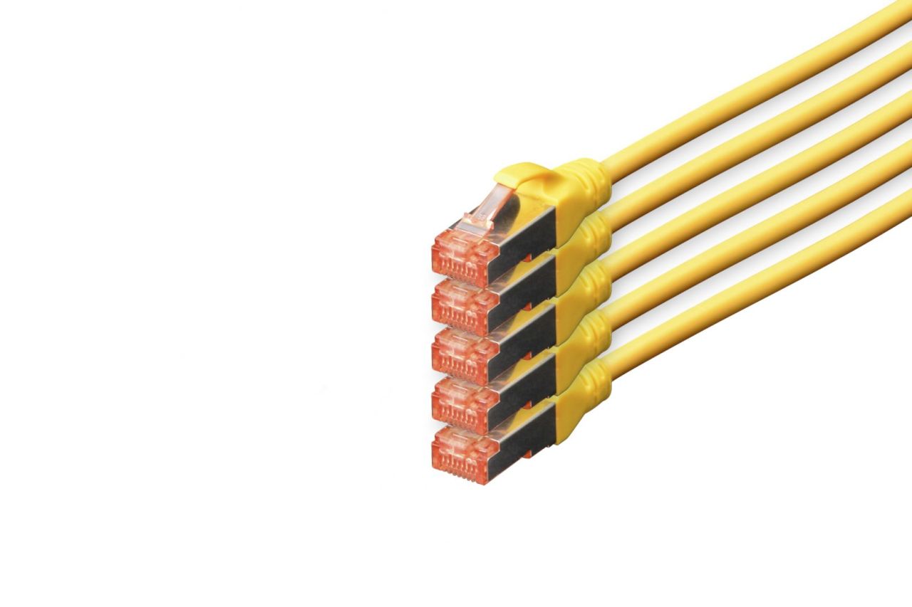 Digitus CAT 6 S-FTP patch cord, Cu, LSZH