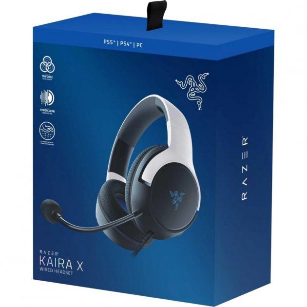 Razer Kaira X for Playstation 2023 Headset White/Black