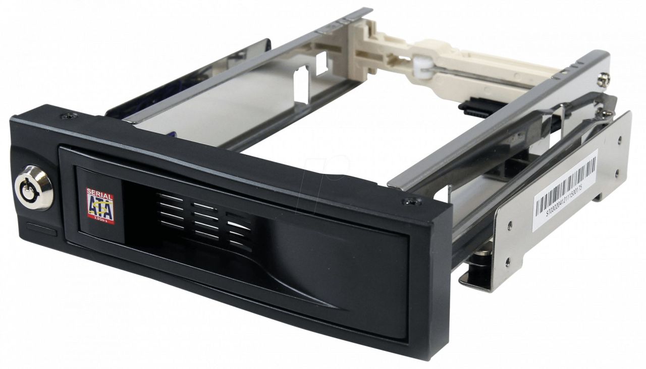 Startech 3,5" Trayless Hot Swap SATA Mobile Rack HSB100SATBK