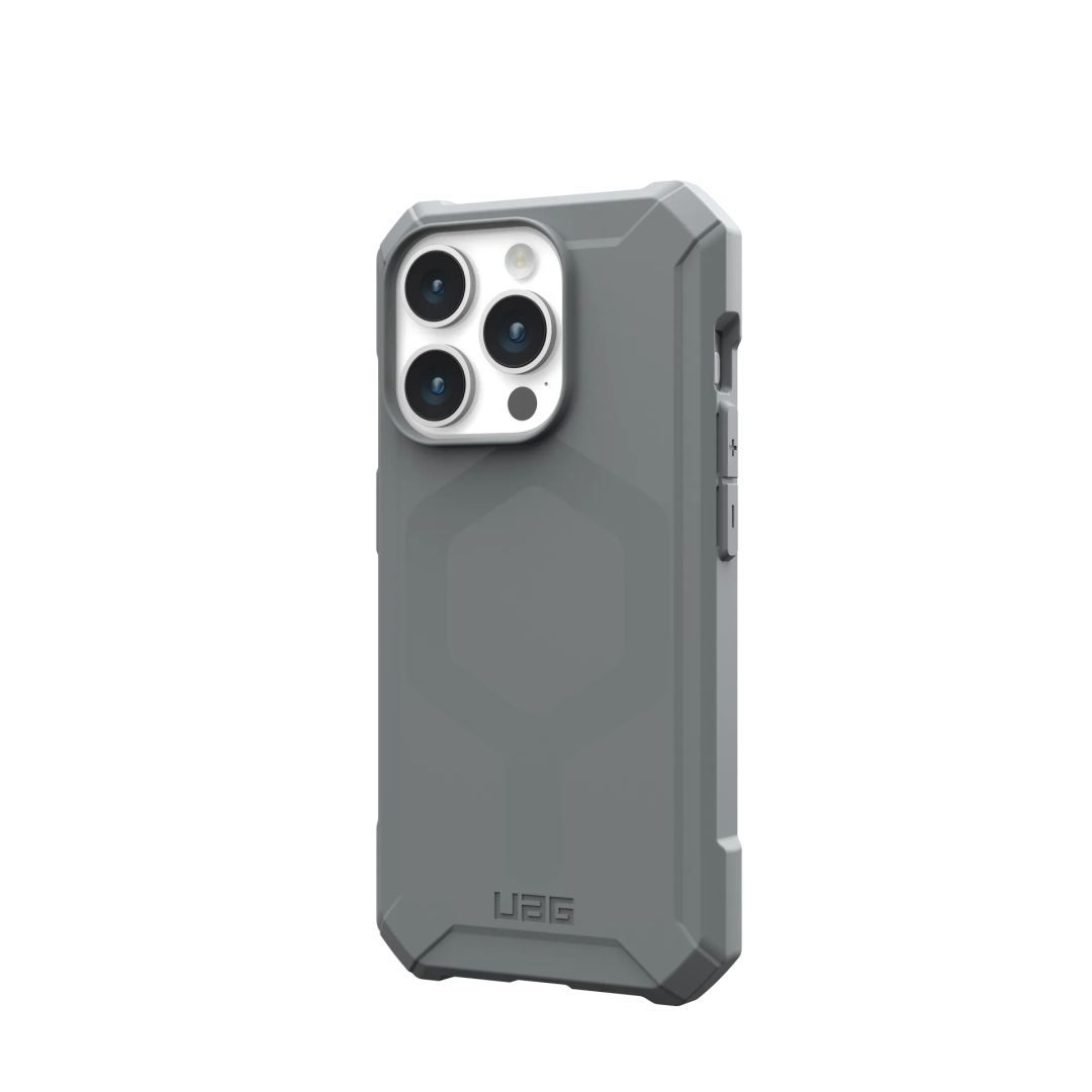 UAG Essential Armor case for MagSafe iPhone 15 Pro Silver