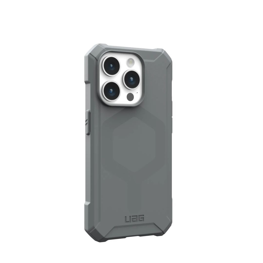 UAG Essential Armor case for MagSafe iPhone 15 Pro Silver