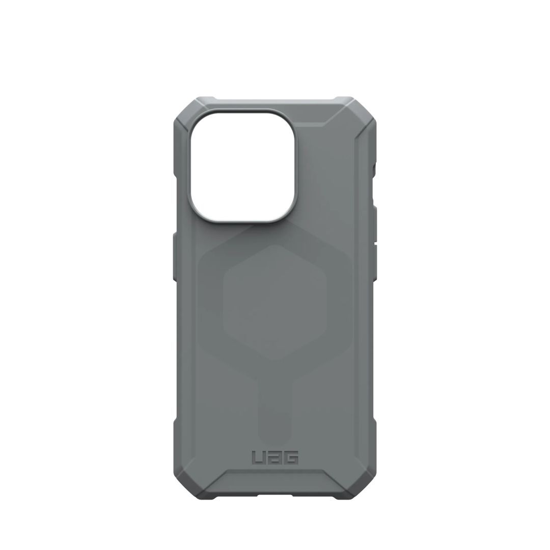 UAG Essential Armor case for MagSafe iPhone 15 Pro Silver