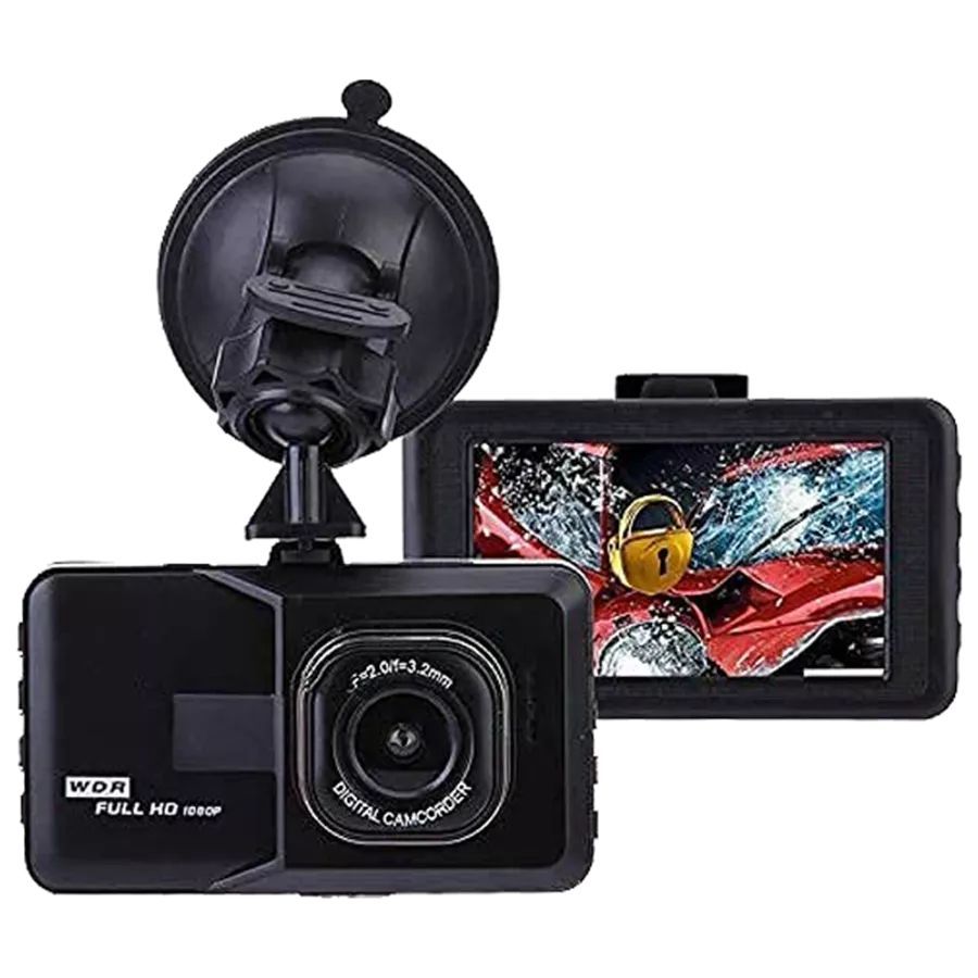 Denver CCT-1610 Car Dashcam with G-Sensor & 3" Screen Black