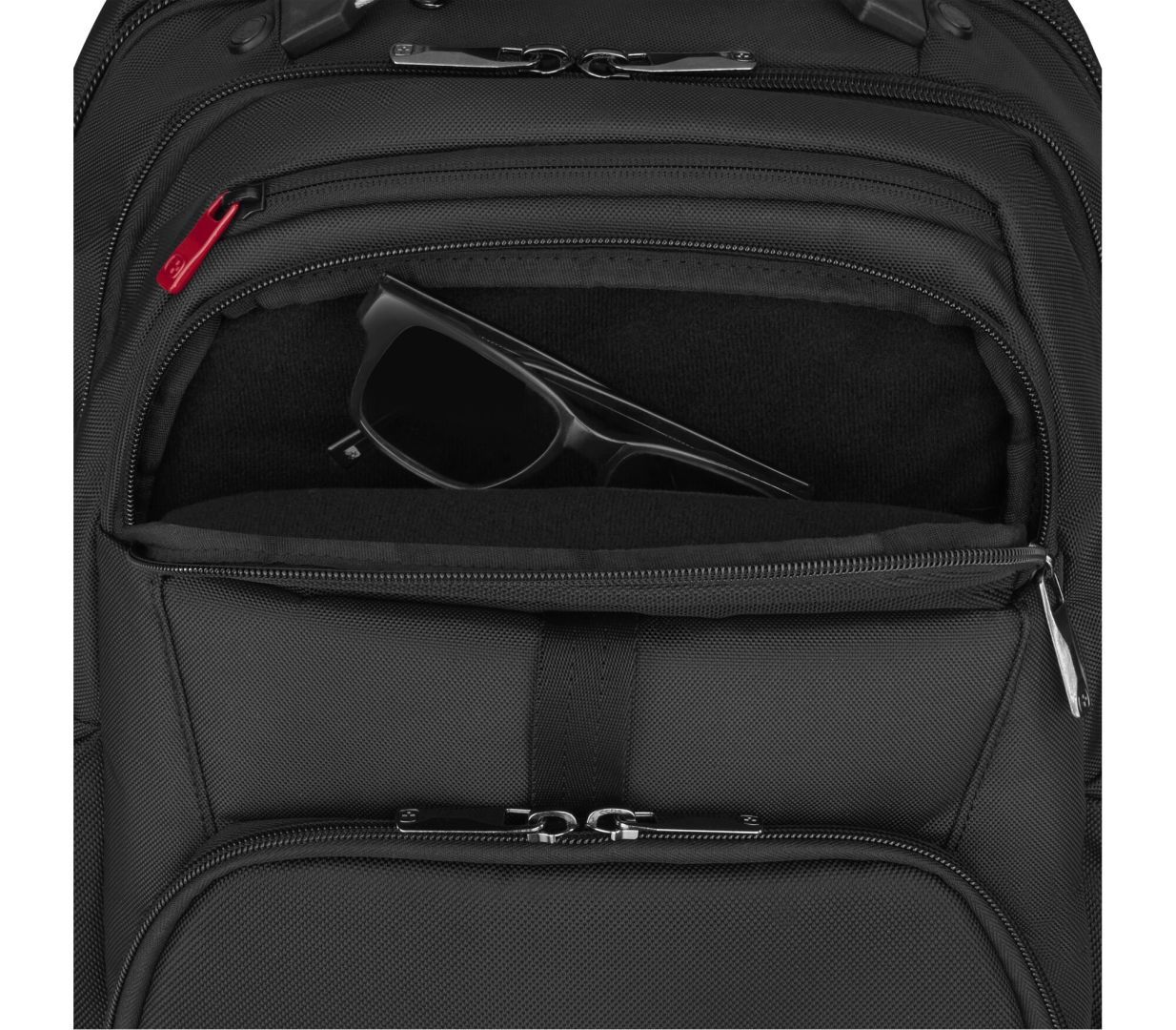 Wenger Meteor 17" Laptop Backpack with Tablet Pocket Black