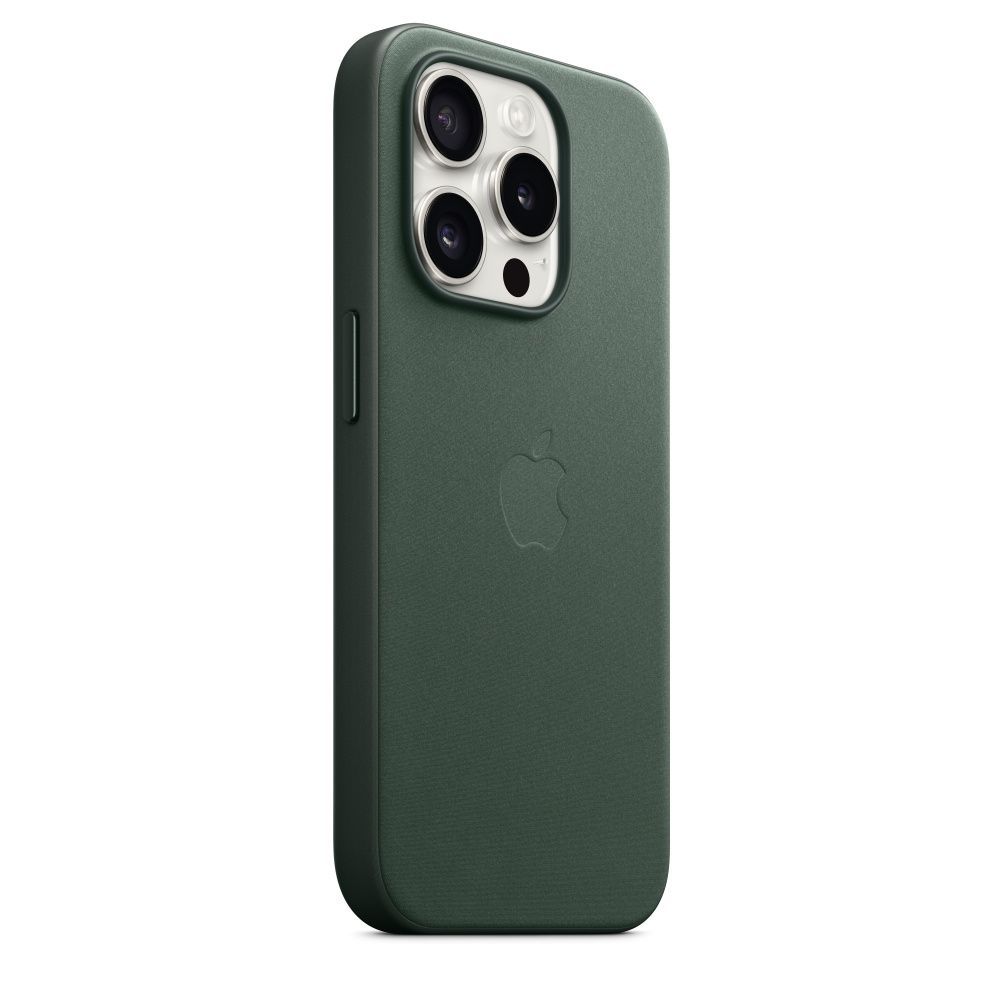 Apple iPhone 15 Pro FineWoven Case with MagSafe Evergreen