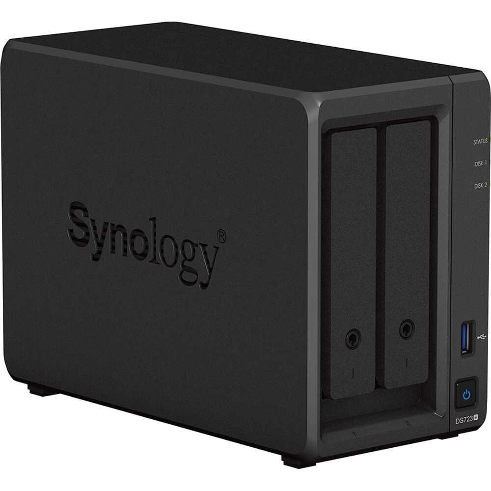 Synology NAS DS723+ (4GB) (2xHDD + 2xM.2 SSD)