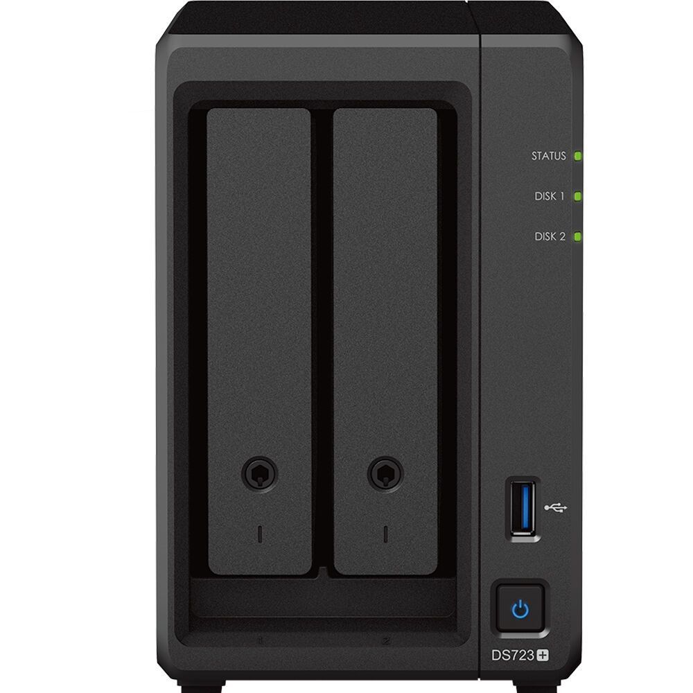 Synology NAS DS723+ (4GB) (2xHDD + 2xM.2 SSD)