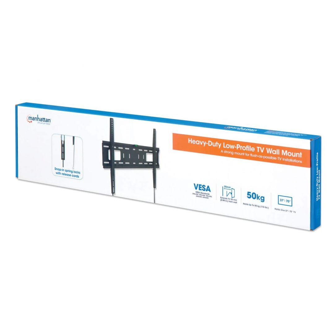 Manhattan Heavy-Duty Low-Profile TV Wall Mount