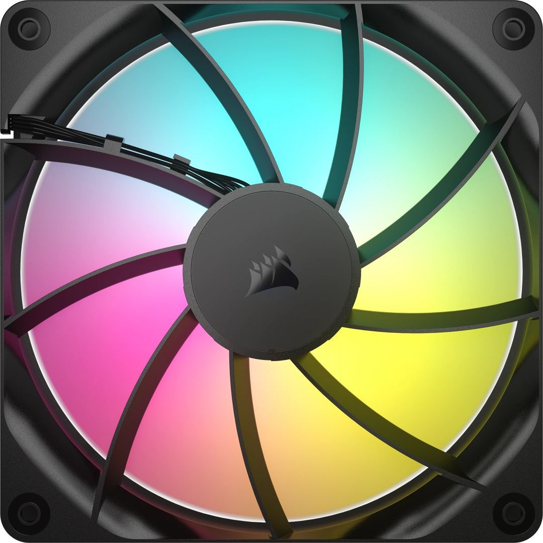 Corsair RS140 ARGB 140mm PWM Fan (2-pack) Black