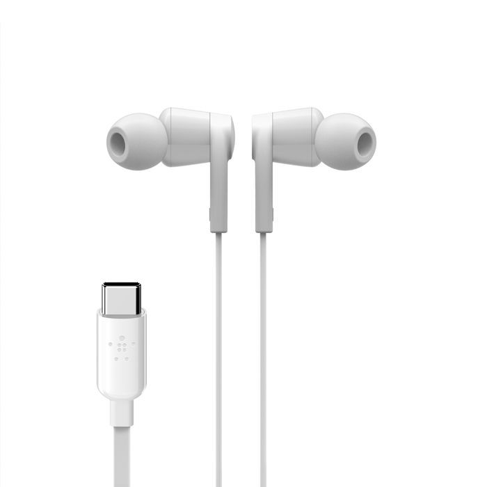 Belkin SoundForm USB-C Headset White