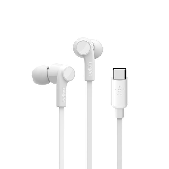 Belkin SoundForm USB-C Headset White