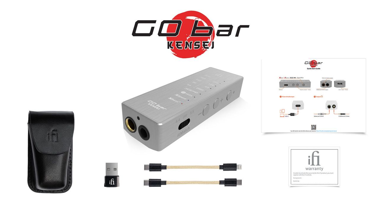 iFi GO bar Kensei USB DAC