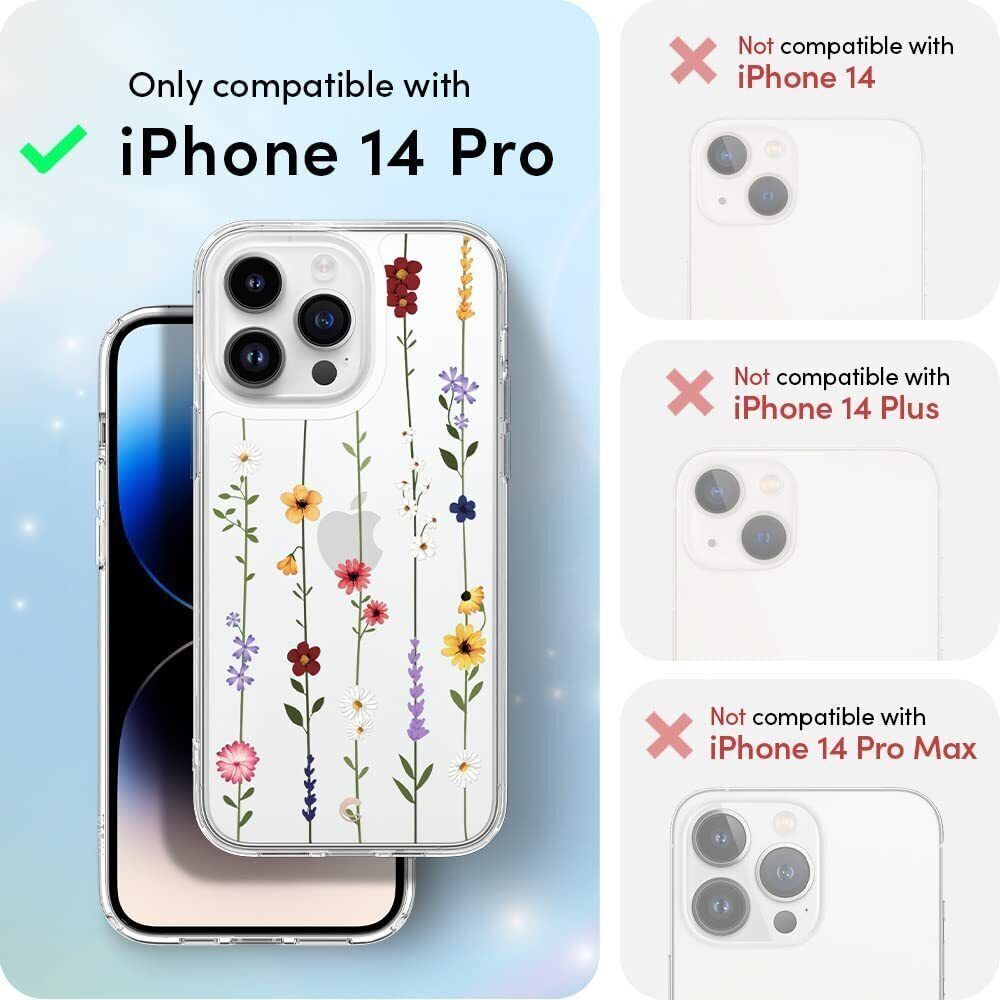 Spigen Cyrill Cecile for iPhone 14 Pro Flower Garden